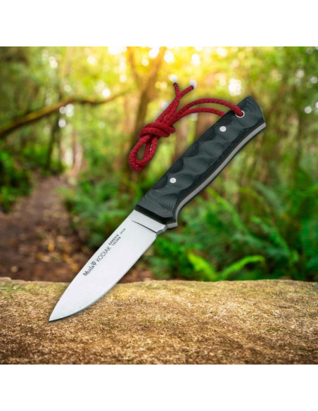 Kodiak survivalmes van Muela zwart micarta handvat