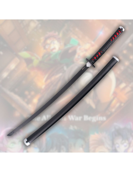 Dekorativ katana Kamado Tanjirou,...