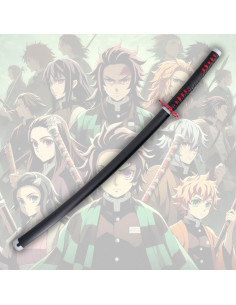 Katana decorativa Mingshao de Kamado Tanjirou, Kimetsu No... 2
