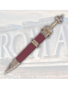 Römisches Schwert Gladius schwarze dekorierte Scheide,... 2