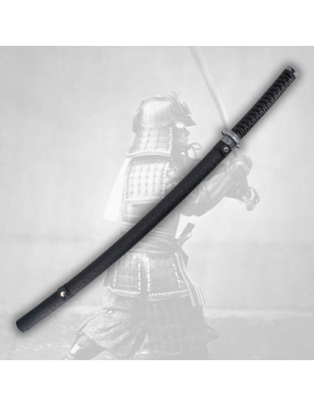 Katana decorativa vaina negra, con...