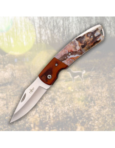 Derde mes met 3D decoratie wild zwijn handvat (19,2 cm)