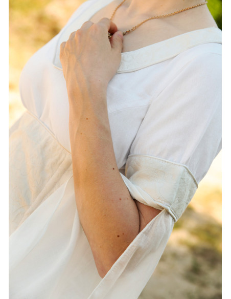 Vestido de novia medieval con...