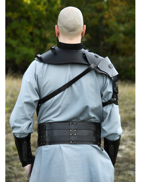 Gorjal medieval cuero modelo Balor,...