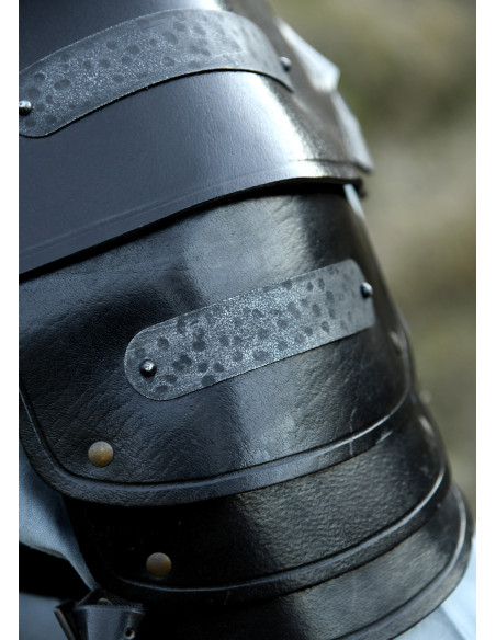 Hombrera medieval cuero modelo Balor,...