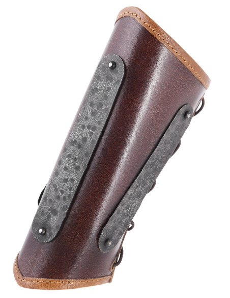 Middeleeuwse Viking leren armband...