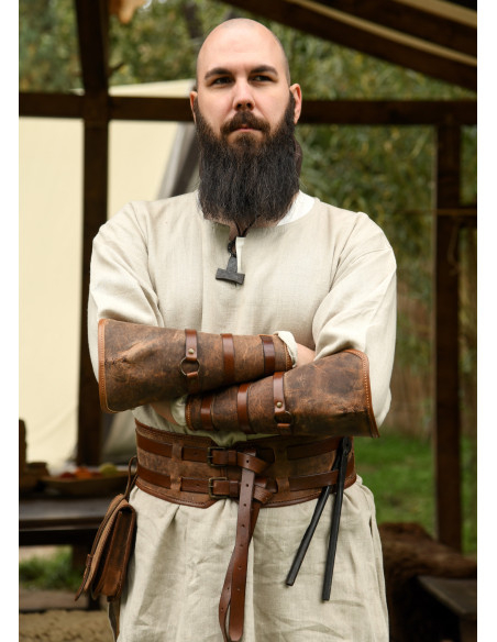 Mittelalterliches Lederarmband Modell...