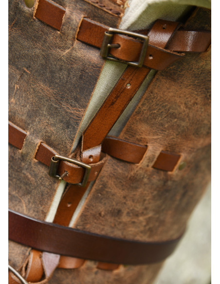 Peto medieval cuero modelo Sindri,...