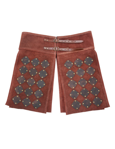 Falda medieval piel de ante modelo...