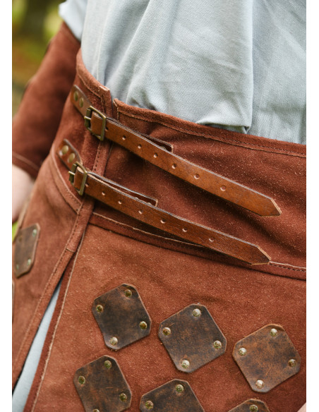 Middeleeuwse rok van suedine model...