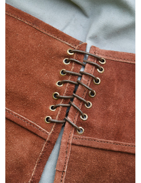 Medieval nederdel i ruskind model...