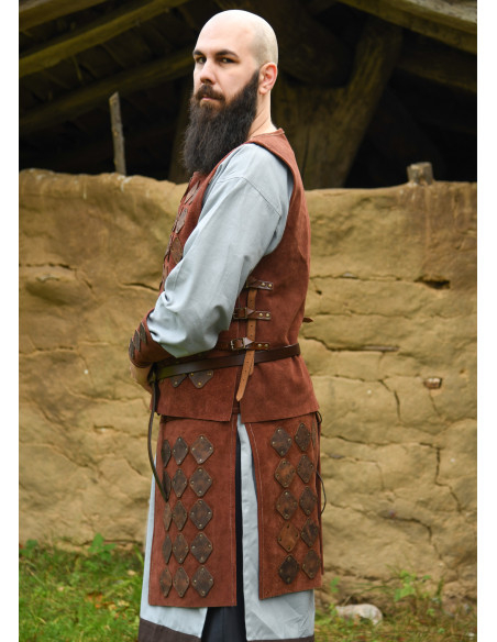 Medieval nederdel i ruskind model...