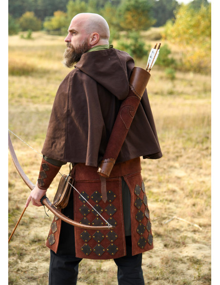 Medieval nederdel i ruskind model...