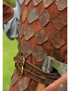 Medievale Lederlatzhose Modell Vidar, braun 2