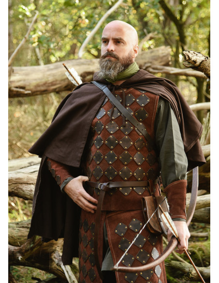 Peto medieval cuero modelo Vidar,...