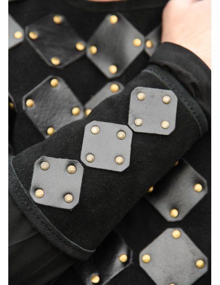 Middeleeuwse leren armband model...