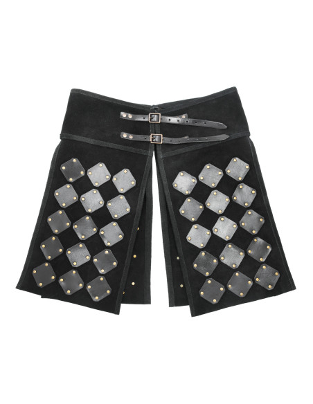 Falda medieval piel de ante modelo...