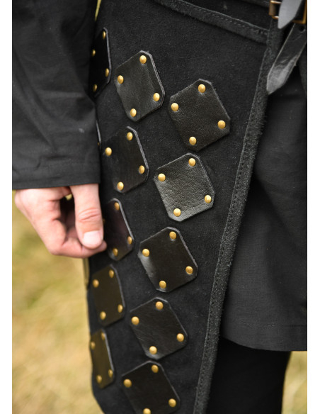 Mittelalterlicher Rock aus Wildleder...