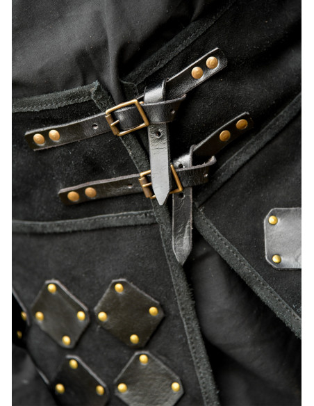 Falda medieval piel de ante modelo...