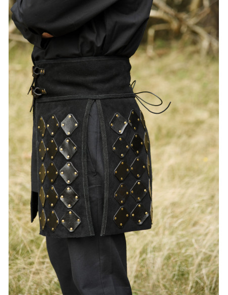 Middeleeuwse rok van suède model...