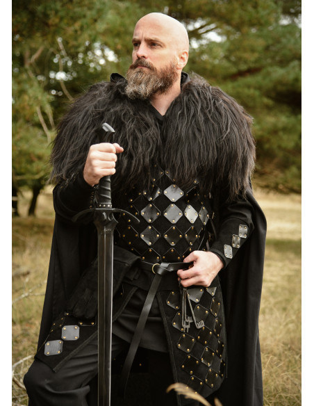 Falda medieval piel de ante modelo...