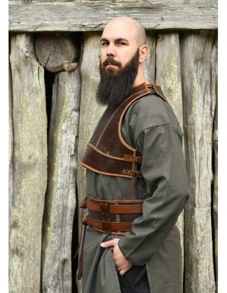 Peto medieval cuero modelo Arnulf,...