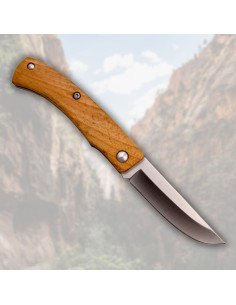 Navaja marca Third de carraca madera haya (20,3 cm) 2