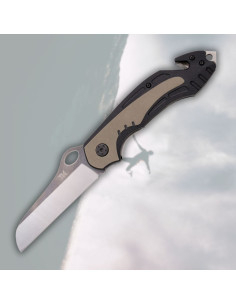 Navaja de rescarte marca Tramuntana Knives (21,3 cm.)