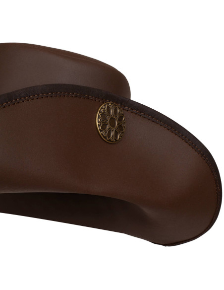 Sombrero medieval en cuero modelo...