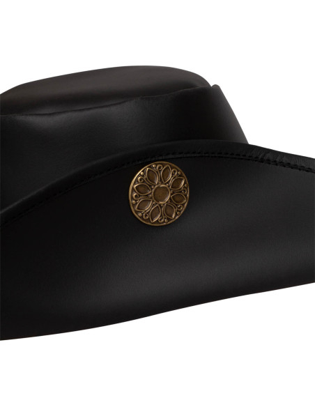 Sombrero medieval en cuero modelo...