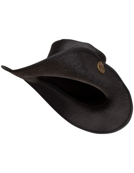 Medieval hat i læder Deluxe model...