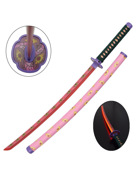 Katana decorativa LED Kokushibou /... Katana decorativa LED Kokushibou /...