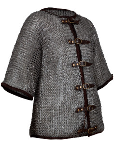 Ringpanzerhemd, genietet, geölt