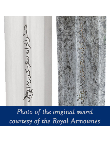 Middeleeuwse zwaard, hand en een...