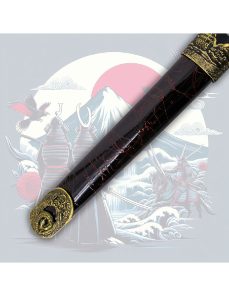 Dekoratives Wakizashi mit Tsuba...