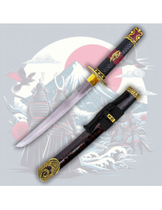 Tanto decorativo tsuba Flor de Cerezo