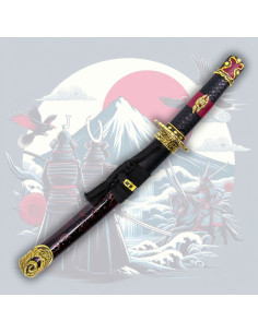 Tanto decorativo tsuba Flor de Cerezo 2