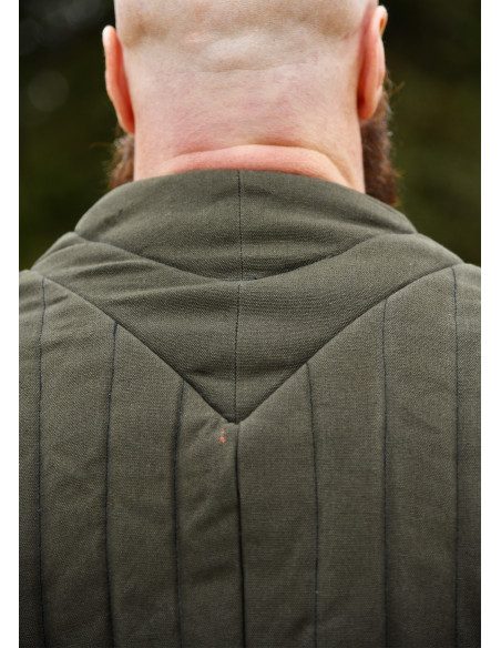 Middeleeuwse gambeson van gewatteerd...