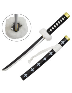 Katana bambú miniatura negra de Trafalgar Law - One Piece