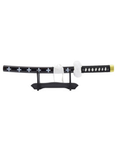Katana bambú miniatura negra de Trafalgar Law - One Piece 2