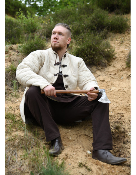 Gepolsterter Gambeson mit Schnallen,...