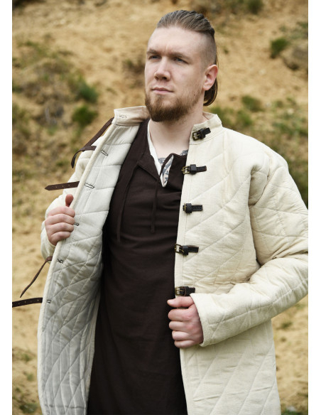 Gepolsterter Gambeson mit Schnallen,...