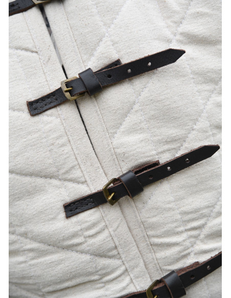 Gepolsterter Gambeson mit Schnallen,...