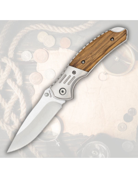 Jagthættekniv med lås fra Albainox...