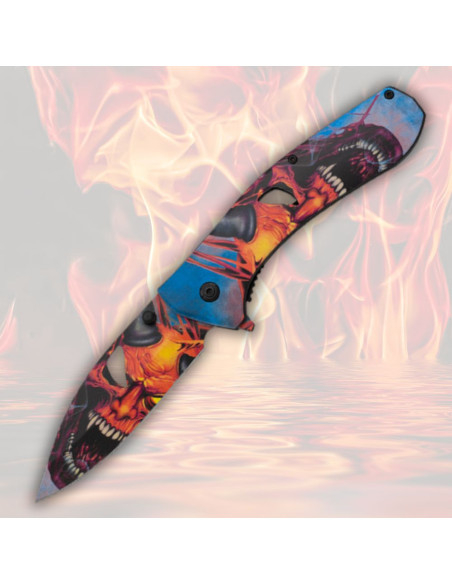 Samling kniv Albainox model 3D Diablo...