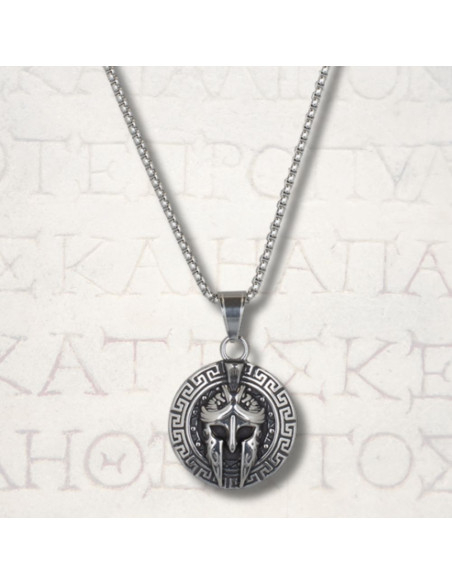 Griekse helm en schild hanger