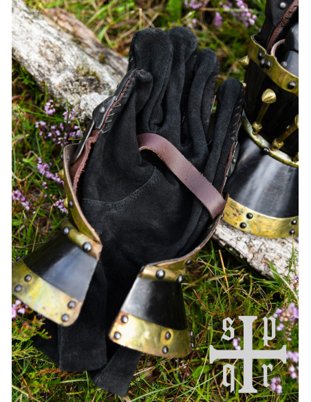 Sanduhr-Handschuhe Mailand Jahr 1370,...