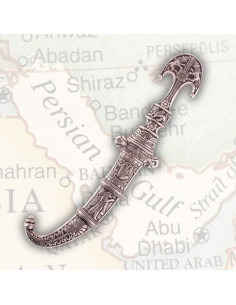 Persische Dagger mit Scheide, 6. Jh. v. Chr., vernickelt 2