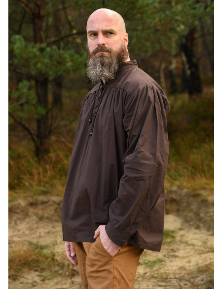 Middeleeuwse shirt van katoen model...