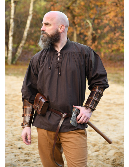 Middeleeuwse shirt van katoen model...